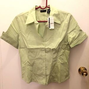 NY & Co Short Sleeve Dress Shirt